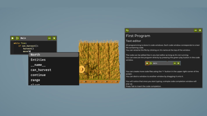 Metaroot and Timon Herzog announced that The Farmer Was Replaced