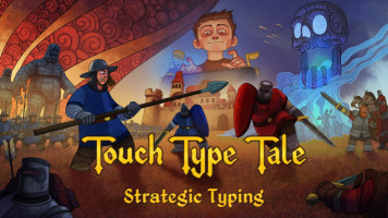 Touch Type Tale - Strategic Typing is now available on Steam with a launch discount