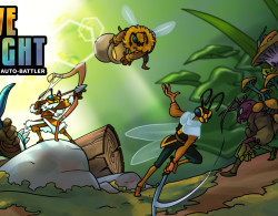 The insect themed roguelite autobattler Hive Blight will launch in Early Access on Steam on March 9