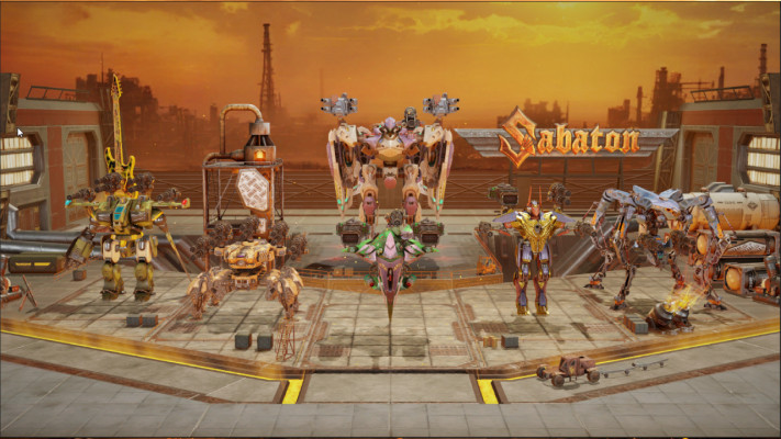 Screenshot War Robots the tactical PvP shooter forms a collaboration heavy metal band Sabaton