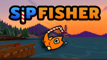 You can now empty an enormous lake by sucking up water and fish through a giant straw on Nintendo Switch with Sip Fisher