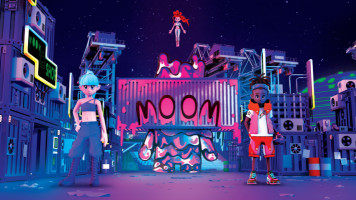 m00m world a Cozy Cyberpunk MMO Launches October 9 on iOS and Android